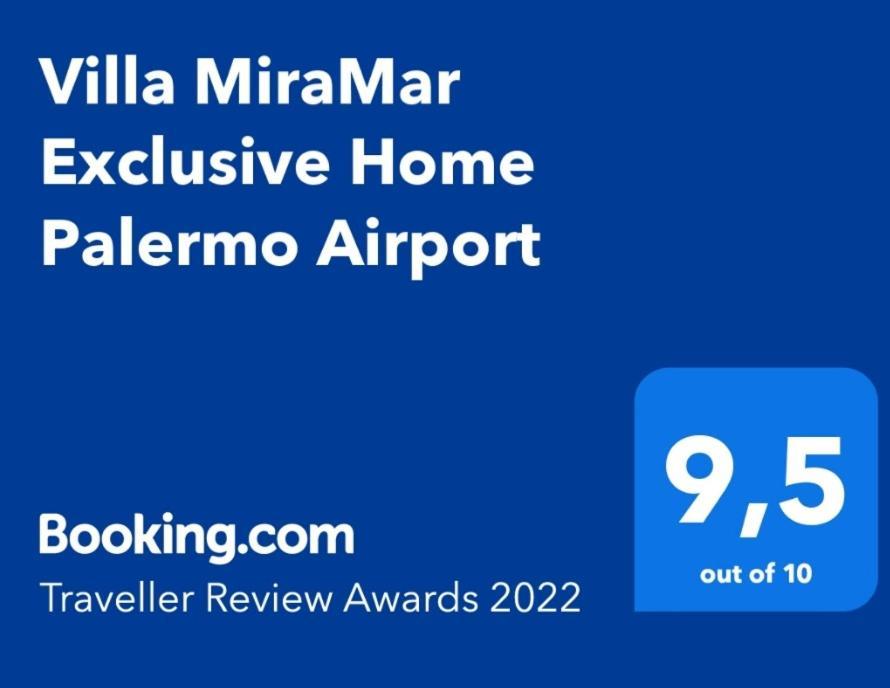 Villa Miramar Exclusive Home Palermo Airport Carini Exterior photo